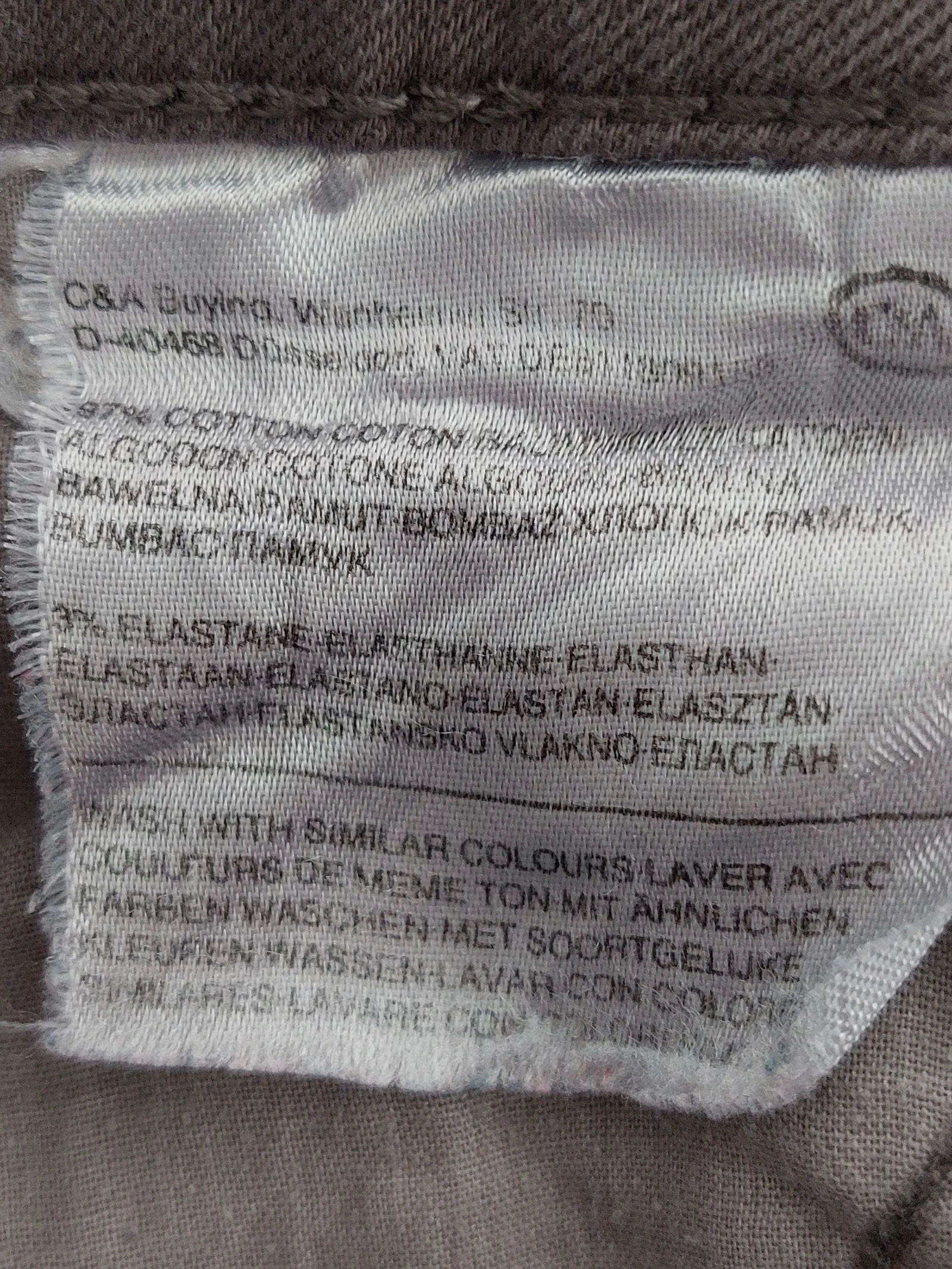 Jeans grises (Skinny Fit) - 42 – photo 6